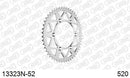 Yamaha WR 250 Z 2002-2002 - AFAM Rear Sprocket, 520 (OE Pitch), Alu - 52T, 116 links reqd - 13323N-52 - P3 Tuning