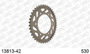 Suzuki GSX-R1000 2009-2011 - AFAM Rear Sprocket, 530 (OE Pitch), Alu - 42T (orig size) - 13813-42 - P3 Tuning