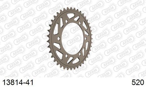 Yamaha YZF-R6 2006-2007 - AFAM Rear Sprocket, 520 conversion, Alu - 41T, 112 links reqd - 13814-41 - P3 Tuning