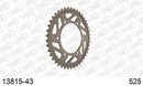 Yamaha YZF-R1 2004-2005 - AFAM Rear Sprocket, 525 conversion, Alu - 43T, 116 links reqd - 13815-43 - P3 Tuning