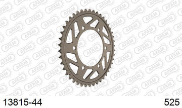 Yamaha YZF-R1 2002-2003 - AFAM Rear Sprocket, 525 conversion, Alu - 44T, 116 links reqd - 13815-44 - P3 Tuning