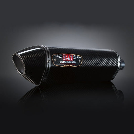 KAWASAKI ZZR1400 - (2012-2020) Yoshimura Carbon R77 Slip-on Pair (Note - Cannot Use Centre Stand) - Race Series - Removable Baffle