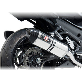 KAWASAKI ZZR1400 - (2012-2020) Yoshimura Stainless R77 Slip-on Pair (Note - Cannot Use Centre Stand) - Race Series - Removable Baffle