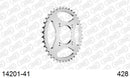 Suzuki GN 125 Z,D,R,S,T 1982-1996 - AFAM Rear Sprocket, 428 (OE Pitch), Steel - 41T (orig size) - 14201-41 - P3 Tuning