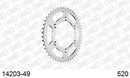 Suzuki RM125 1983-1994 - AFAM Rear Sprocket, 520 (OE Pitch), Steel - 49T (orig size) - 14203-49 - P3 Tuning