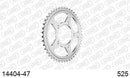 Suzuki GSF400 Bandit 1993-1997 - AFAM Rear Sprocket, 525 (OE Pitch), Steel - 47T, 116 links reqd - 14404-47 - P3 Tuning