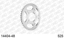 Suzuki GSX400S / L / E / F 1988-1989 - AFAM Rear Sprocket, 525 (OE Pitch), Steel - 48T (orig size) - 14404-48 - P3 Tuning