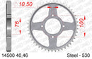 Suzuki RG500 1987-1989 - AFAM Rear Sprocket, 530 (OE Pitch), Steel - 40T (orig size) - 14500-40 - P3 Tuning