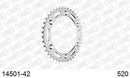 Suzuki DR650 1990-1996 - AFAM Rear Sprocket, 520 (OE Pitch), Steel - 42T (orig size) - 14501-42 - P3 Tuning