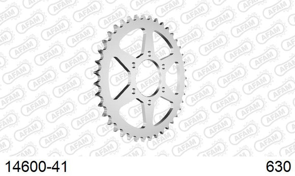 Suzuki GS1000G 1981-1981 - AFAM Rear Sprocket, 630 (OE Pitch), Steel - 41T, 96 links reqd - 14600-41 - P3 Tuning