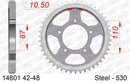 Suzuki GSX600F 2004-2006 - AFAM Rear Sprocket, 530 (OE Pitch), Steel - 48T, 120 links reqd - 14601-48 - P3 Tuning