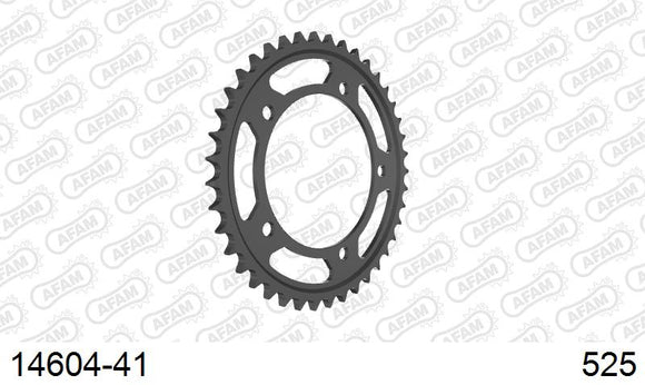 Suzuki GSX-R1000 2003-2004 - AFAM Rear Sprocket, 525 conversion, Steel - 41T, 110 links reqd - 14604-41 - P3 Tuning