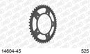 Suzuki V-Strom 1050 (All Models) 2022-2023 - AFAM Rear Sprocket, 525 (OE Pitch), Steel - 45T, 124 links reqd, fits inc XT - 14604-45 - P3 Tuning