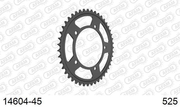 Suzuki V-Strom 1000 2017-2019 - AFAM Rear Sprocket, 525 (OE Pitch), Steel - 45T, 120 links reqd - 14604-45 - P3 Tuning
