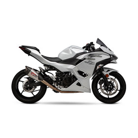 KAWASAKI Ninja 500 - (2024-2026) Yoshimura Stainless AT2 Full System - Race Series - Removeable Baffle - Does not fit Euro5+ models with dual lambdas