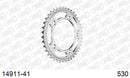 Suzuki GSX1400 2001-2007 - AFAM Rear Sprocket, 530 (OE Pitch), Steel - 41T (orig size) - 14911-41 - P3 Tuning