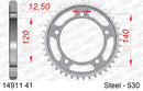 Suzuki GSX1400 2001-2007 - AFAM Rear Sprocket, 530 (OE Pitch), Steel - 41T (orig size) - 14911-41 - P3 Tuning