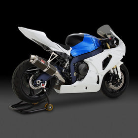 SUZUKI GSX-R 1000 - (2012-2016) Racing Exhaust System - Titanium 4-2-1 Tri-Oval Dual Exit (TC) - For Fim 107dB Regulation