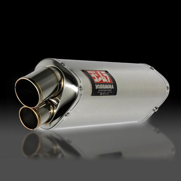 SUZUKI GSX-R 1000 - (2012-2016) Racing Exhaust System - Stainless 4-2-1 Tri-Oval Dual Exit (SS) - For MFJ 105dB Regulation