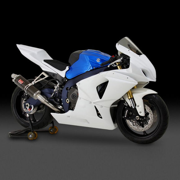 SUZUKI GSX-R 1000 - (2012-2016) Racing Exhaust System - Titanium 4-2-1 Tri-Oval Dual Exit (TC) - For MFJ 105dB Regulation