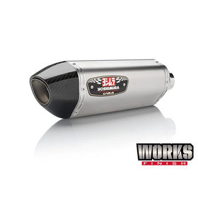 BMW R1200GS Adventure - (2014-2018) Yoshimura Stainless Street R77 Works Edition Slip-on - Carbon End Cap