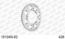 Yamaha YZ85 2011-2019 - AFAM Rear Sprocket, 428 (OE Pitch), Alu - 52T, 126 links reqd - 15104N-52 - P3 Tuning
