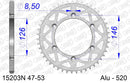 Suzuki RM-Z 250 2008-2009 - AFAM Rear Sprocket, 520 (OE Pitch), Alu - 47T, 112 links reqd - 15203N-47 - P3 Tuning