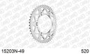 Suzuki RM-Z 250 2006-2019 - AFAM Rear Sprocket, 520 (OE Pitch), Alu - 49T, 114 links reqd - 15203N-49 - P3 Tuning
