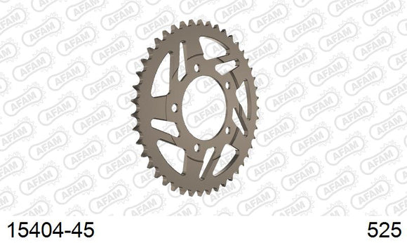 Suzuki SV650 2003-2003 - AFAM Rear Sprocket, 525 (OE Pitch), Alu - 45T, 110 links reqd - 15404-45 - P3 Tuning