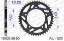 Suzuki GSX-R1000 2007-2008 - AFAM Rear Sprocket, 520 conversion, Alu - 43T (orig size) - 15605-43 - P3 Tuning