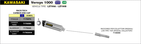 Kawasaki VERSYS 1000 Racing collectors