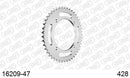 Kawasaki KLX125 2010-2011 - AFAM Rear Sprocket, 428 (OE Pitch), Steel - 47T, 124 links reqd, fits D-Tracker - 16209-47 - P3 Tuning