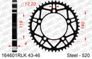 BMW S1000RR 2023-2026 - AFAM Rear Sprocket, 520 conversion, Steel - 45T, 122 links reqd - 164601RLK-45 - P3 Tuning