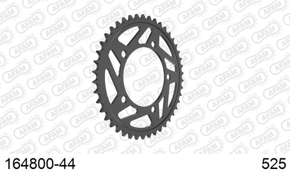 BMW S1000RR 2015-2016 - AFAM Rear Sprocket, 525 (OE Pitch), Steel - 44T, 120 links reqd - 164800-44 - P3 Tuning
