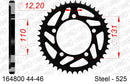 BMW S1000RR 2010-2011 - AFAM Rear Sprocket, 525 (OE Pitch), Steel - 45T, 120 links reqd - 164800-45 - P3 Tuning