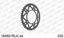 BMW S1000RR 2014-2014 - AFAM Rear Sprocket, 520 conversion, Steel - 44T, 118 links reqd, fits Kit config 1 - 164801RLK-44 - P3 Tuning