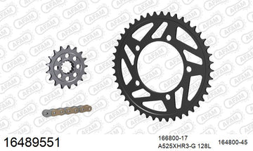 BMW S1000XR 2015-2019 - AFAM XS-ring Hyper reinforced Chain & Steel Sprocket Kit, 525 (OE Pitch) - 16489551 - P3 Tuning