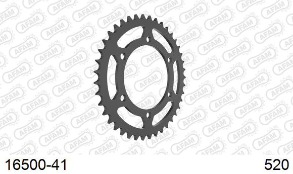 Kawasaki Versys-X 300 2017-2022 - AFAM Rear Sprocket, 520 (OE Pitch), Steel - 41T, 110 links reqd - 16500-41 - P3 Tuning