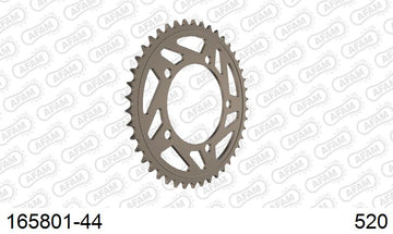 BMW S1000RR 2017-2018 - AFAM Rear Sprocket, 520 conversion, Alu - 44T, 120 links reqd - 165801-44 - P3 Tuning