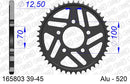 BMW S1000R Naked 2017-2020 - AFAM Rear Sprocket, 520 conversion, Alu - 43T, 120 links reqd, fits Optional Forged Wheels - 165803-43 - P3 Tuning