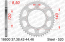 Kawasaki KLX650C 1993-1996 - AFAM Rear Sprocket, 520 (OE Pitch), Steel - 43T (orig size) - 16600-43 - P3 Tuning