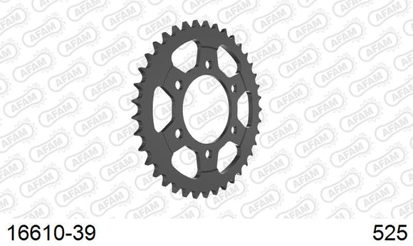Kawasaki Z1000SX 2019-2020 - AFAM Rear Sprocket, 525 (OE Pitch), Steel - 39T, 112 links reqd - 16610-39 - P3 Tuning