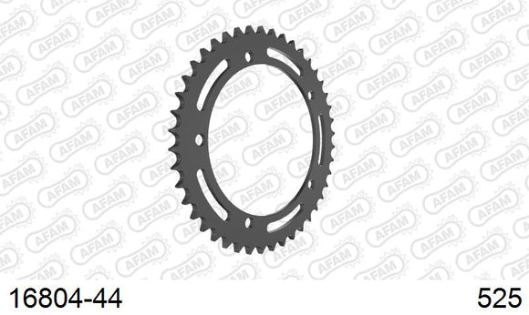Kawasaki Ninja H2 (1000cc) 2015-2026 - AFAM Rear Sprocket, 525 (OE Pitch), Steel - 44T (orig size) - 16804-44 - P3 Tuning