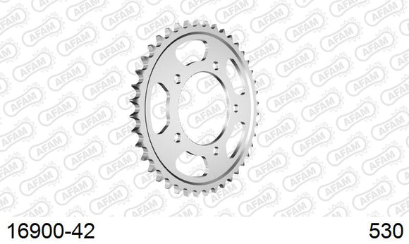 Kawasaki ZZR1400 2020-2020 - AFAM Rear Sprocket, 530 (OE Pitch), Steel - 42T (orig size), fits inc Performance L - 16900-42 - P3 Tuning