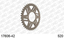 Kawasaki Ninja 650 2017-2026 - AFAM Rear Sprocket, 520 (OE Pitch), Alu - 42T, 112 links reqd - 17606-42 - P3 Tuning