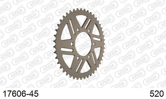 Kawasaki Z1000 2010-2013 - AFAM Rear Sprocket, 520 conversion, Alu - 45T, 114 links reqd - 17606-45 - P3 Tuning