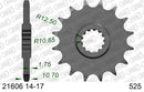 Benelli Leoncino 500 / Trail 2018-2021 - AFAM XS-ring Extra Reinforced Chain & Steel Sprocket Kit, 525 (OE Pitch) - 18859551 - P3 Tuning