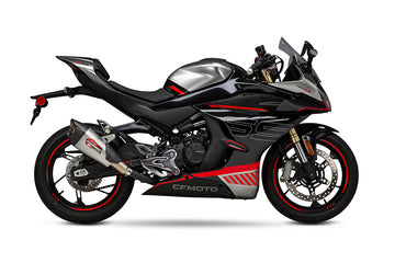 CF MOTO 450 NK - (2023-2024) Yoshimura Stainless AT2 Street Series Slip-on