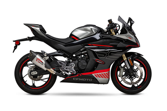 CF MOTO 450 NK - (2023-2024) Yoshimura Stainless AT2 Street Series Slip-on
