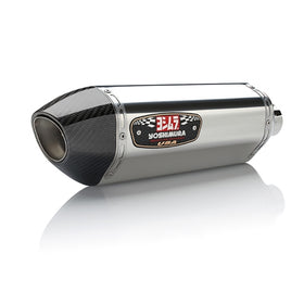 KTM 690 SMC /R/ Enduro/R - (2014-2018) Yoshimura Stainless R77 Slip-on With Carbon Coned End Cap - Race Series - Removable Baffle